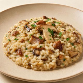 Risotto con funghi porcini