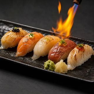 Nigiri flambe misto