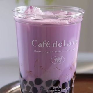Bubble tea al taro medium