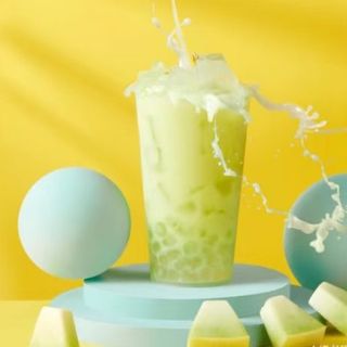 Bubble tea al melone large 