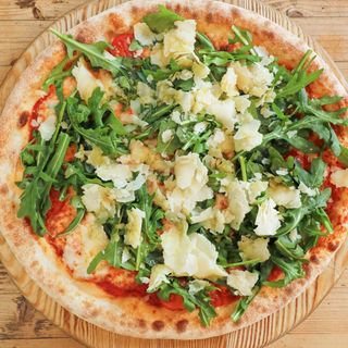 Funghi e rucola