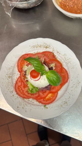 Caprese di mozzarella