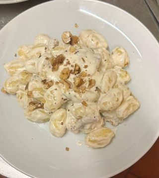 Gnocchi con gorgonzola