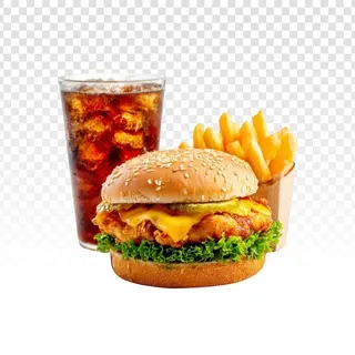 Cheese burger menù