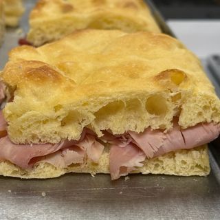 Focaccia prosciutto cotto