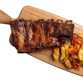 Ribs con patate al forno 