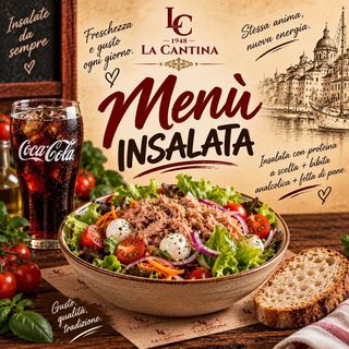 Menu insalata