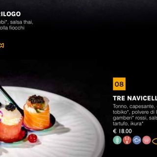 06 Trio di pesce con salsa trilogo