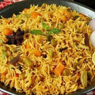 Vegetable biryani