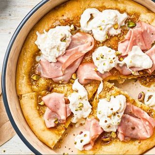 Mortadella e pistacchio