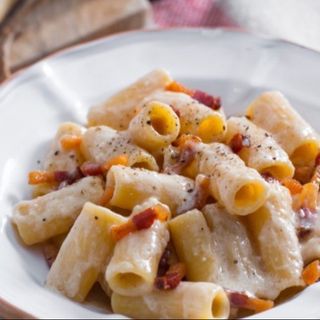 Mezze maniche alla gricia