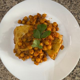 Samosa+chana