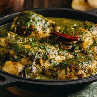 Palak chicken