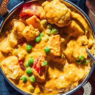 Saffron veg korma