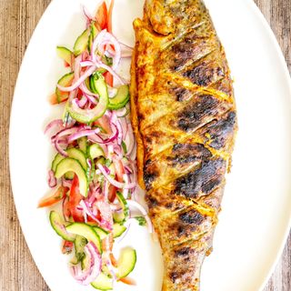 Tandoori fish