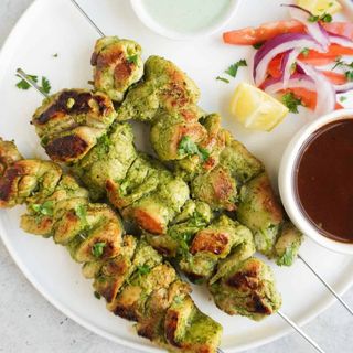 Chicken haryali tikka