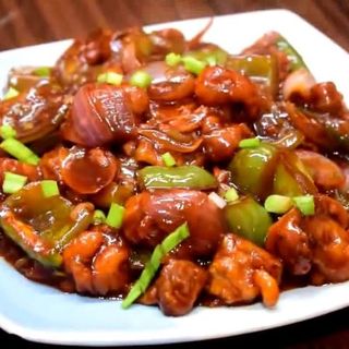 Mushroom chilli