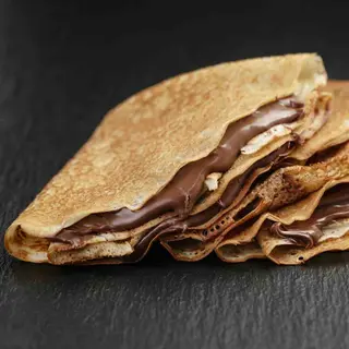 Crepes con Nutella