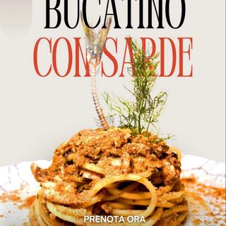 Bucatino con sarde e finocchietto