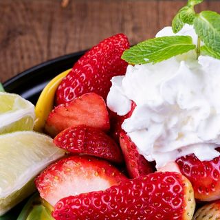 Fragole con panna