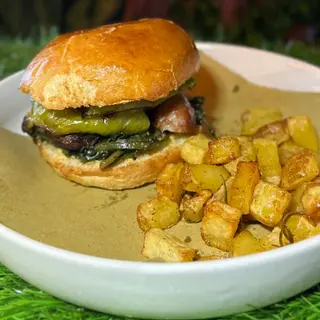 Pork burger