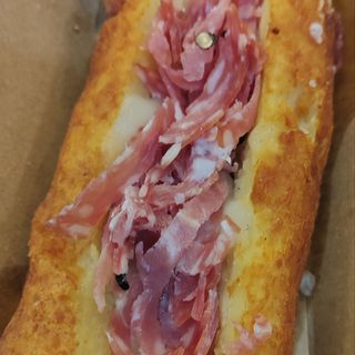 Crocchettone salame e fior di latte 