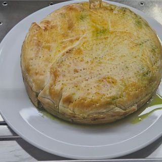 Torta salata con cime di rape