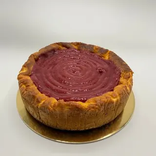 Ny cheesecake fragole e lamponi