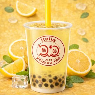 Bubble tea limone L