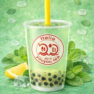 Bubble tea menta M