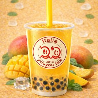 Bubble tea mango M