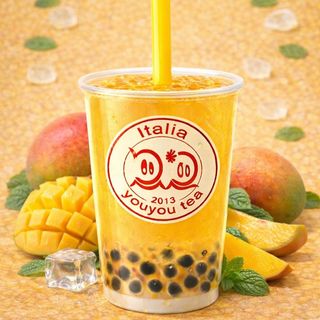Bubble tea mango L