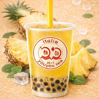 Bubble tea ananas M