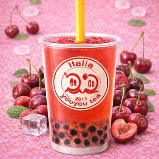 Bubble tea ciliegia M