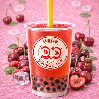 Bubble tea ciliegia L