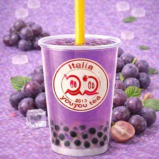 Bubble tea uva L