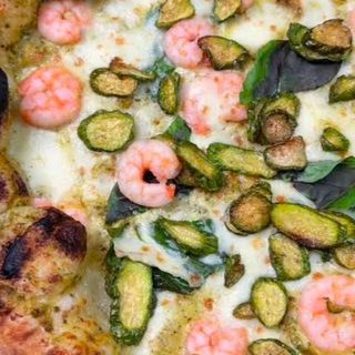 Gamberetti e zucchine