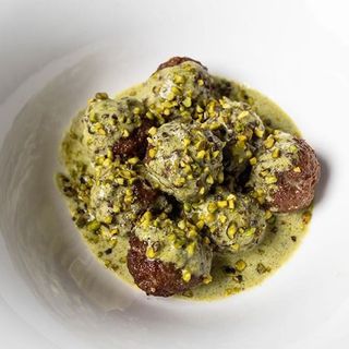 Polpettine al pesto di pistacchio