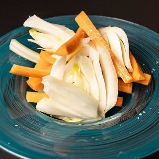 Crudités con pinzimonio
