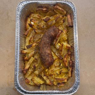 Salsiccia di Norcia con patate al forno 