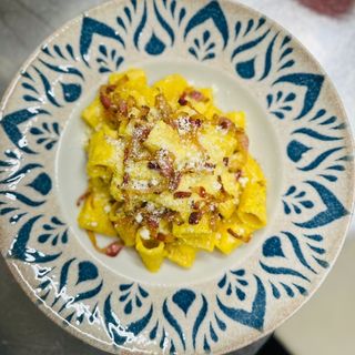 Mezzamanica alla carbonara