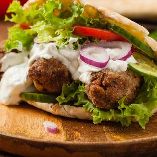 Panino falafel