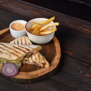 Menu tacos pulled pollo 