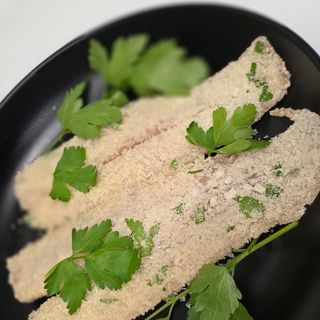 Filetto di spigola impanato