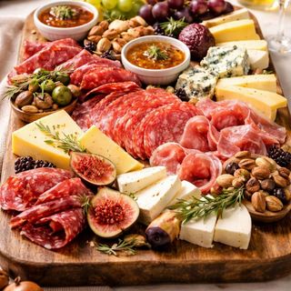 Tagliere selezione tocci