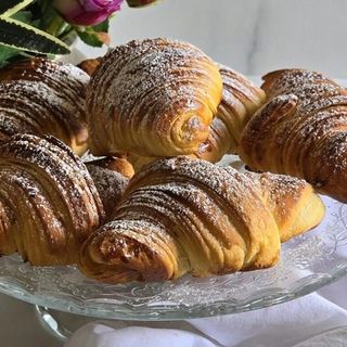 Cornetto crema gialla