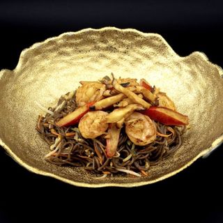 Spaghetti Di Soba Con Frutti Di Mare