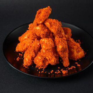 Ali di pollo il salsa bbq