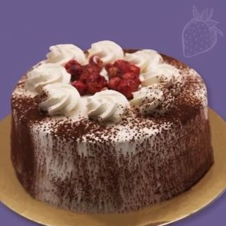 Torta tiramisù con fragoline