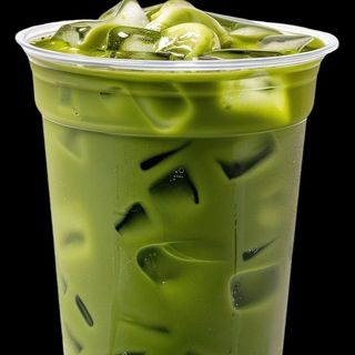 Iced milk matcha (più intenso)